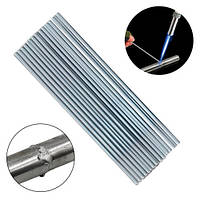 Популярний! Припій для пайки зварювання алюмінію, 50шт 50см 2.4мм пруток з флюсом - Краща якість тільки на Nukleon.com.ua