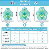 Дитяче надувне коло для плавання з сонцезахисним козирком з кишенею для сидіння, фото 10