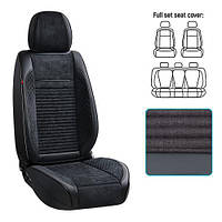 Набір чохлів V-8866 Bk повний к-т екошкіра чорні