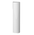 Труба водостічна Giza 85 біла 3м.