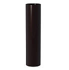 Труба водостічна Giza 85 темно-коричнева 3м