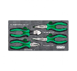 Набір пасатижів Toptul4шт (GEA0407)