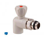Кран шаровий радіаторний Thermo Alliance PPR 25х3/4" кутовий (DSW432)