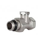 Кран радіаторний SD Plus 1/2" ВН з антипротічкою прямий (SD227W15)