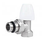 Кран радіаторний SD Plus 1/2" ВН з антипротічкою кутовий (SD228W15)