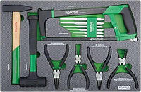 Набір інструментів комбінований TOPTUL 13шт (GED1322)