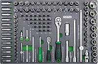 Набір інструментів TOPTUL 1/4", 1/2" 111шт (GEDB117)