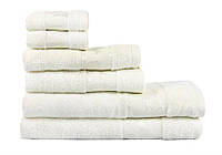 Рушник Maisonette Bamboo маxровий кремовий 76x152см (20766)