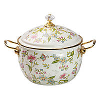 Емальована каструля об'ємом 5 літрів HP-2-112