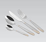 Набір столових приборів Maestro золото 24 предмети (1512G-24-MR)