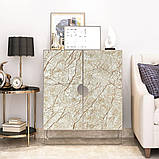 Самоклеюча плівка 0,45х10м х 0,07мм Бежевий мармур класичний SW-00001277, фото 5