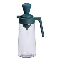 Пляшка для олії з дозатором 550 мл скляна пляшка для оливкової та соняшникової олії HP-1351