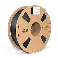 Філамент пластик Gembird для 3D-принтера 3DP-PLA 1.75 мм 1 кг, чорний (3DP-PLA+1.75-02-BK)