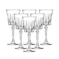 Набір келихів для вина 6 штук по 150 мл на високій ніжці HP4164