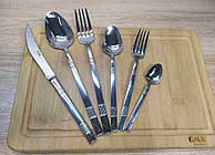 Набір столових приладів O.M.S. 72 предмети (OMS 4120-72 PCS ALMENDRA)