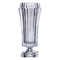 Ваза для квітів кругла 34.5 см скляна декоративна ваза з товстого скла 1.8 л HP-19-141
