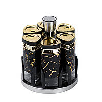 Набір баночок для спецій 6 шт по 120 мл HP1355