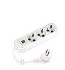 Подовжувач Horoz Electric TEB 3 розетки 2м (200-302-305)
