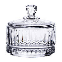 Цукерниця з кришкою Ø 6.5 см скляна HP-YH-29