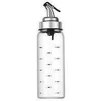 Пляшка для олії та оцту з дозатором 350 мл скляна HP-1348