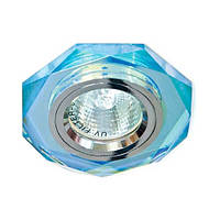 Вбудований світильник Feron 8020-2 під лампу 7-мультиколор