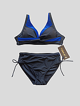 Купальник 2025 раздельный FUBA 25059 ярко-синий(В НАЛИЧИИ ТОЛЬКО 48 50 52 54 56  УКР р-ры), фото 3