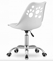 Офісне крісло Leobert Print білий smart