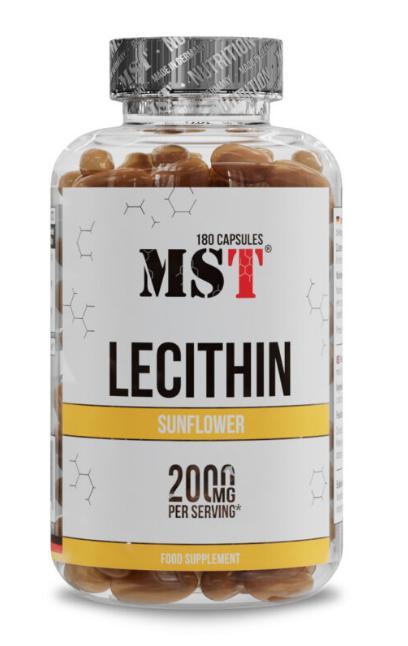Лецитин MST® Lecithin Sunflower 180 softgels, фото 1