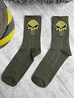 Трекінгові шкарпетки хакі каратель