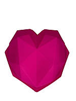 Форма силіконова для випікання Серце грановане