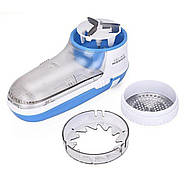 Машинка на батарейках 3 Вт для видалення катишок з одягу Waken WK-101 Синій в упаковці 2 шт, фото 3