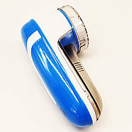 Машинка на батарейках 3 Вт для видалення катишок з одягу Waken WK-101 Синій в упаковці 2 шт, фото 6