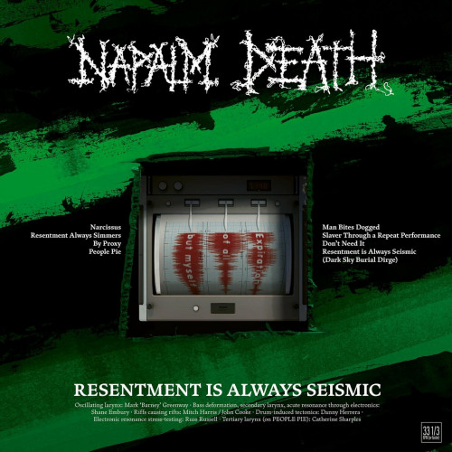 Napalm Death – Resentment is Always Seismic – a final throw of Throes (2022) (digipak) (CD Audio)