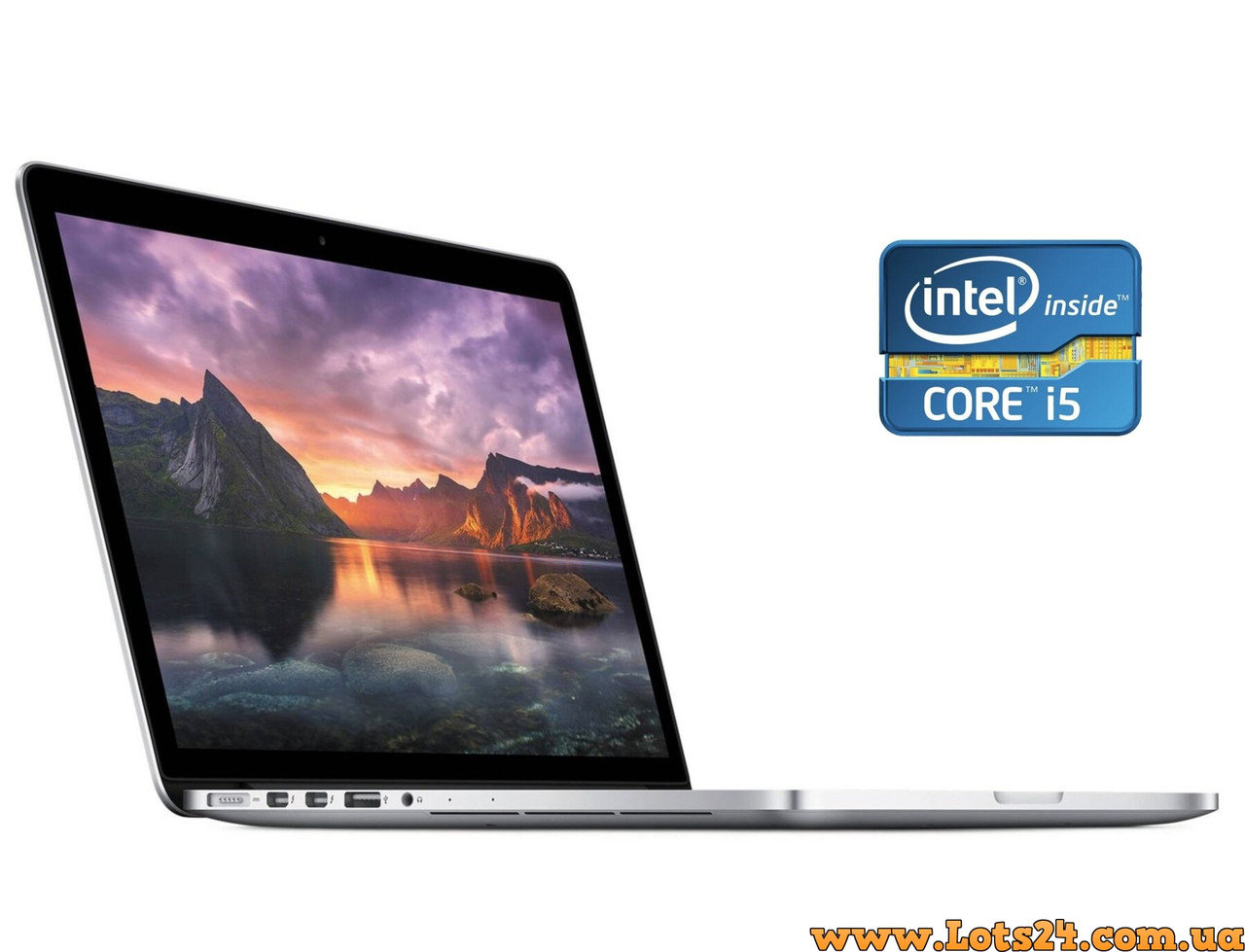 Ноутбук Ноутбук Apple Macbook Pro Retina 13" Core i5 8GB DDR3 128GB SSD macOS 11.7.10 Big Sur епл макбук про ретіни ретина бв, фото 1