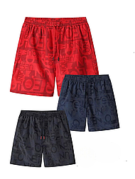 Чоловічі пляжні шорти з принтом