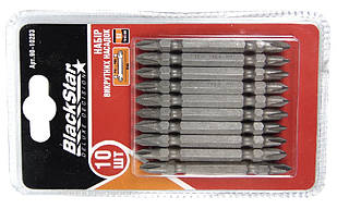 90-10203 Біти Ph1-Ph2x65 мм, TORSION, S2-сталь, 10
