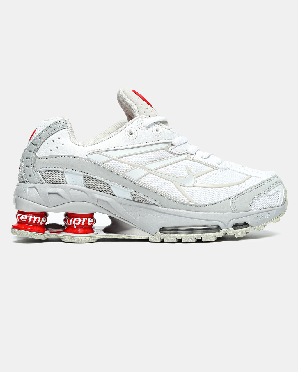 Кросівки Nike x Supreme Shox Ride 2 SP White / Найк х Супреме Шокс Рід 2
