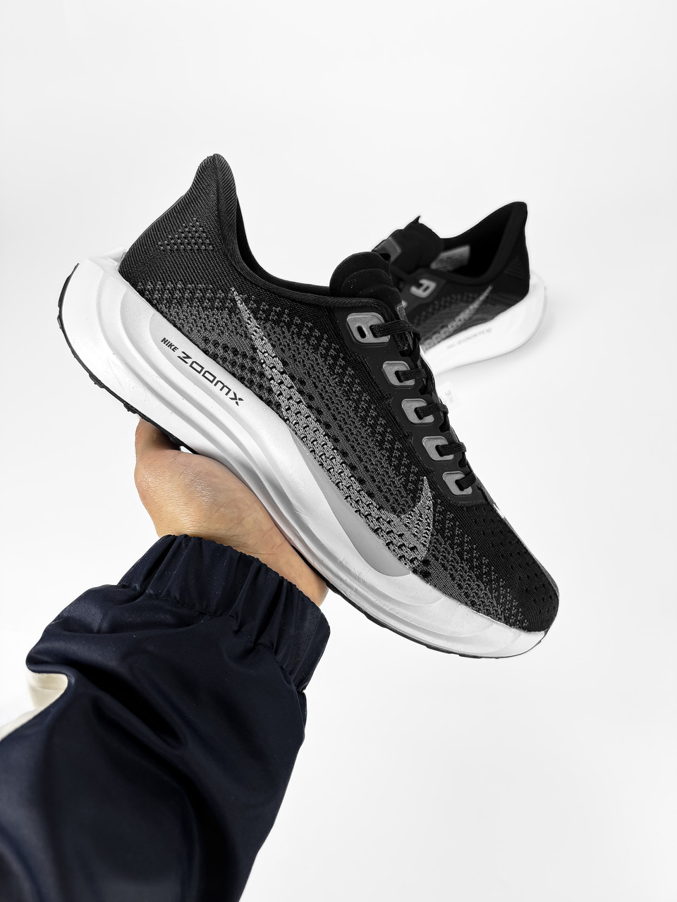 Кросівки жіночі Найк Nike Air Pegasus Road Running Black White ALL20816, фото 1