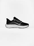 Кросівки чоловічі Найк Nike Air Pegasus Road Running Black White ALL20816, фото 3