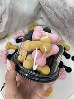 Набор мыла мини члены на девичник 4,9 х 3,2 см