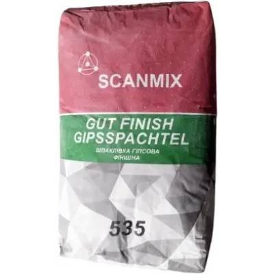 Шпаклівка гіпсова Scanmix 535 GUT FINISH GIPSSPACHTEL фінішна (20 кг), фото 1