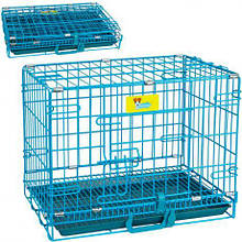 Клітка транспортер для перевезення собак складная 46 MZOPT