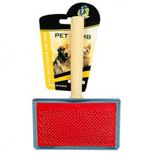 Щітка-слікер для видалення шерсті з домашніх тварин 9501/661 MZOPT