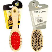 Гребінець - щітка двостороння для домашніх тварин 602-2/664 MZOPT