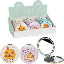 Дзеркало косметичне кишенькове ZT85-2632C кругле,D7 см MZOPT