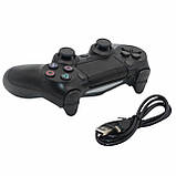 Бездротовий геймпад ігровий джойстик для PS4 Dualshock та комп'ютера PC Windows, фото 5