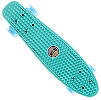 Скейтборд до 80 кг Маленький скейт із підсвіткою Скейтборд пенніборд з антиковзним покриттям Скейт-пінні борт