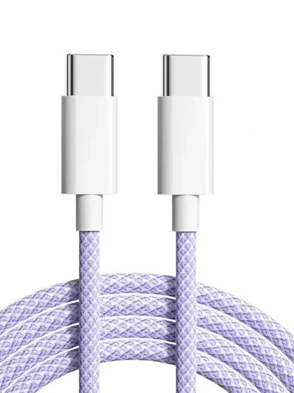 Кабель Type C Type C 1 метр, шнур тайп із шнуром тайп, з дротом тайпсі usb з кабель, фото 1