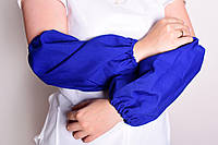 Нарукавники габардинові для захисту одягу сині