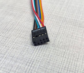 Аудіо перехідник Lenovo 13pin на 9pin для материнських плат M92/M93/H530/Q77/B75/A75/Q75/TS140/TS440, фото 4